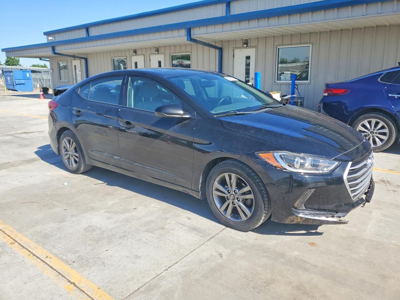 2018 Hyundai Elantra VIN 5NPD84LF2JH259918 COPART salvage auction — Rear End, KY - CERT OF TITLE-SALVAGE, sold $1,650 on 2026-07-09 (photo 4)