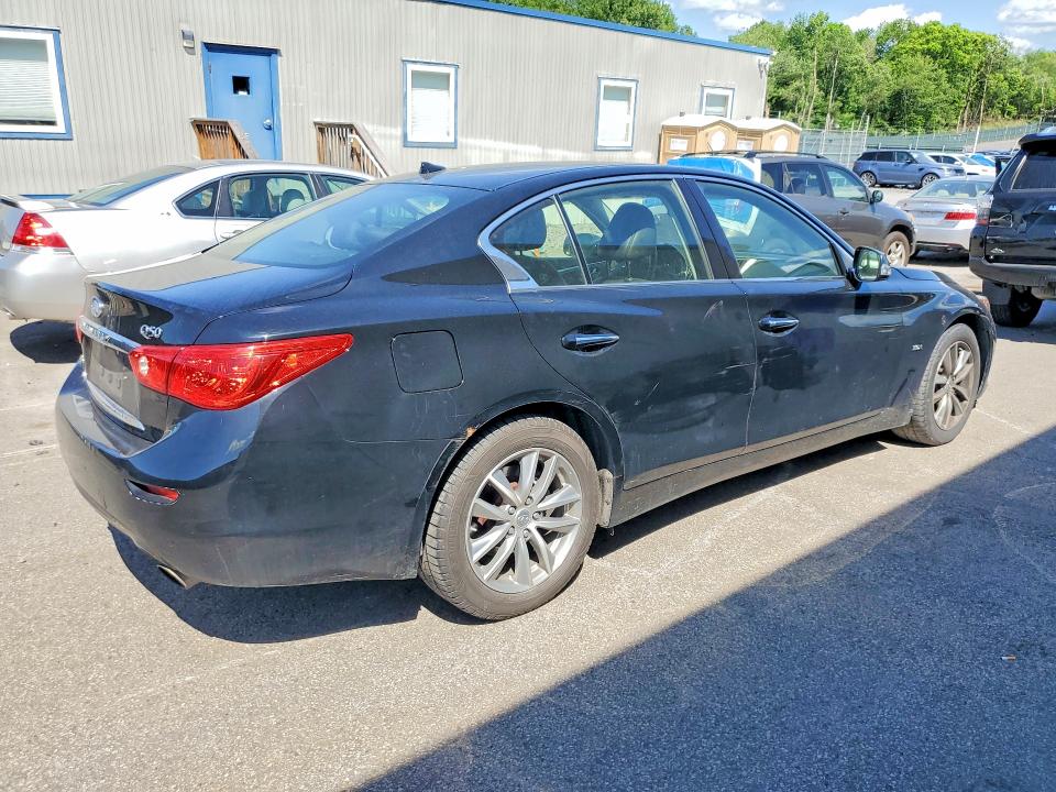 2017 Infiniti VIN JN1EV7AR4HM831554 COPART salvage auction — FRONT END, Pa - Certificate Of Salvage, sold $1,500 on 2026-07-02 (photo 3)