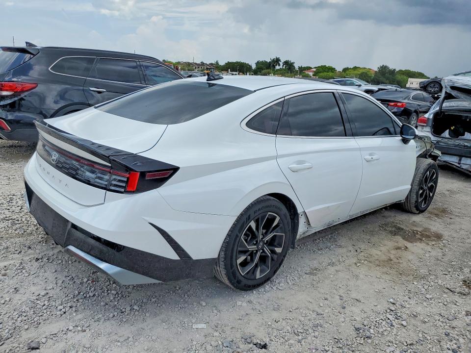 2024 Hyundai VIN KMHL64JA1RA395268 COPART salvage auction — FRONT END, Fl - Cert Of Title Slvg Rebuildable, sold $7,000 on 2026-07-07 (photo 3)