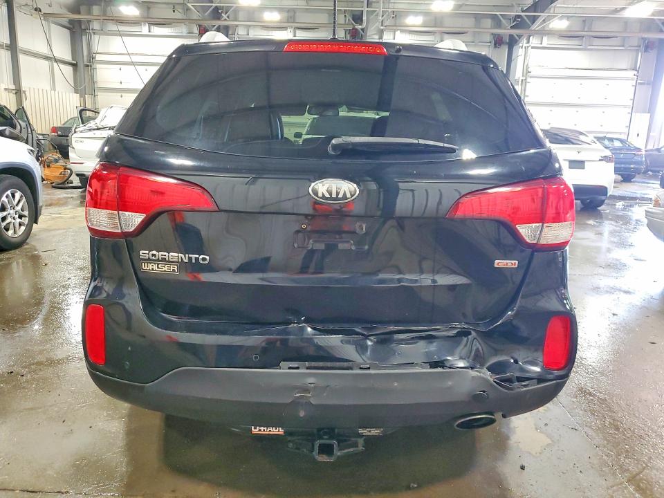 2014 Kia Sorento VIN 5XYKTCA69EG477015 COPART salvage auction — REAR END, Mn - Cert Of Title-Prior Salvage, sold $925 on 2026-07-07 (photo 6)