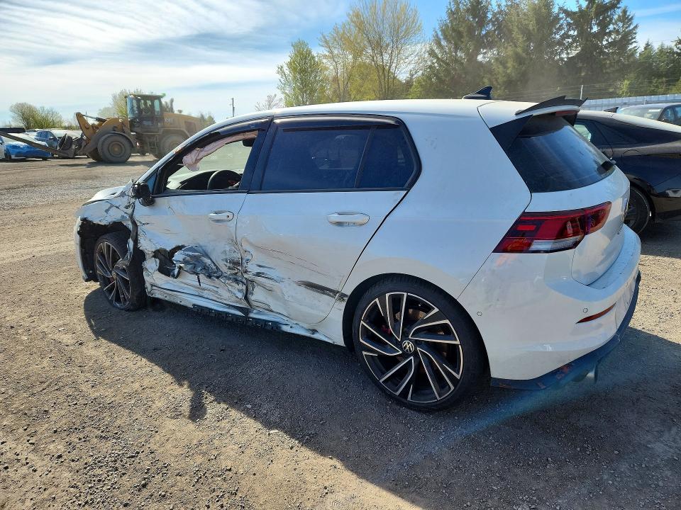 2022 Volkswagen VIN WVWX87CD8NW171386 COPART salvage auction — SIDE, On - Permit Irrepairable, sold $5,100 on 2026-07-09 (photo 2)