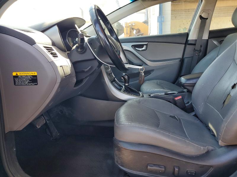 2014 Hyundai Elantra VIN KMHDH4AE6EU085868 COPART salvage auction — SIDE, Az - Cert Of Title - Salvage, sold $1,850 on 2026-07-02 (photo 7)