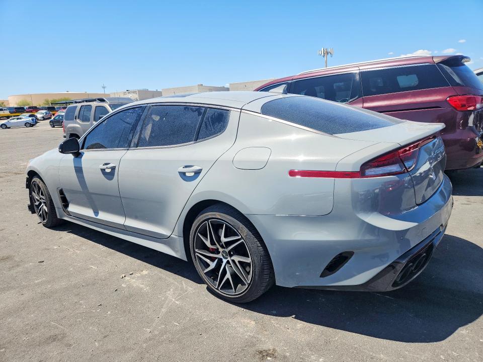 2023 Kia Stinger VIN KNAE35LDXP6124564 COPART salvage auction — FRONT END, ID - SALVAGE CERTIFICATE OF TITLE, sold $150 on 2026-07-29 (photo 2)