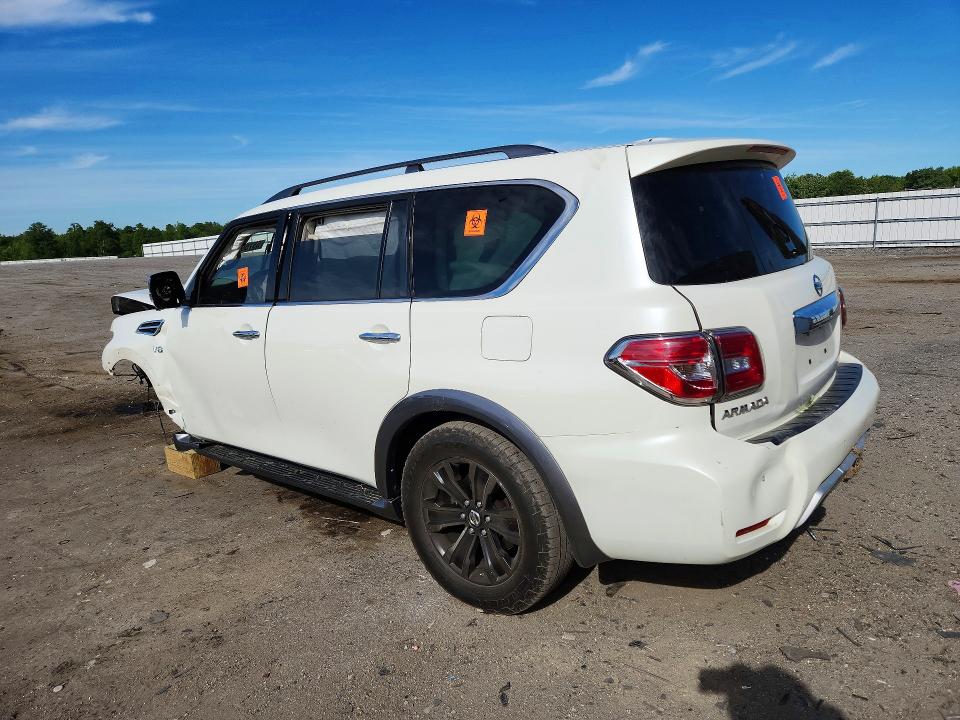 2017 Nissan VIN JN8AY2NE9H9708238 COPART salvage auction — FRONT END, VA - CERT OF TITLE - SALVAGE, sold $1,100 on 2026-07-08 (photo 2)