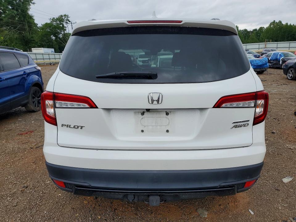 2021 Honda Pilot VIN 5FNYF6H29MB102592 COPART salvage auction — SIDE, Va - Cert Of Title - Salvage, sold $8,700 on 2026-07-31 (photo 6)