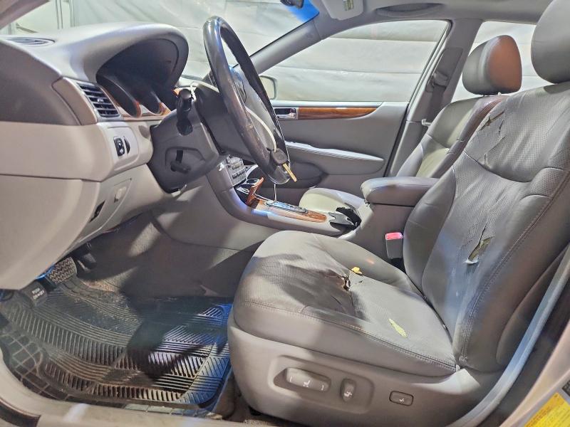 2005 Lexus ES VIN JTHBA30G155085086 COPART salvage auction — FRONT END, Nh - Cert Of Title-Salvage, sold $90 on 2026-07-23 (photo 7)