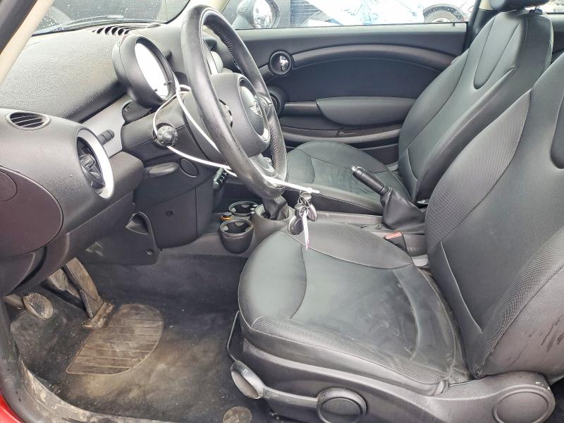 2013 Mini Cooper VIN WMWZF3C51DT571271 COPART salvage auction — FRONT END, Ca - Salvage Certificate, sold $475 on 2026-07-07 (photo 7)