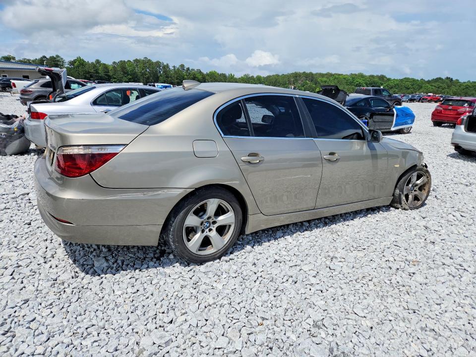 2008 BMW 5er VIN WBANW13558CZ76753 COPART salvage auction — FRONT END, Ga - Cert Of Title-Salvage, sold $325 on 2026-07-14 (photo 3)