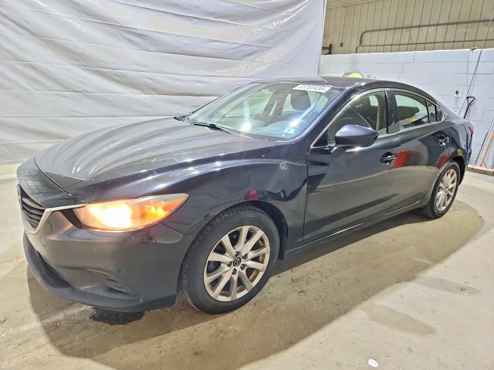 2015 Mazda 6 VIN JM1GJ1U55F1182076 COPART salvage auction — REAR END, Nh - Cert Of Title-Salvage, sold $575 on 2026-07-14 (photo 1)