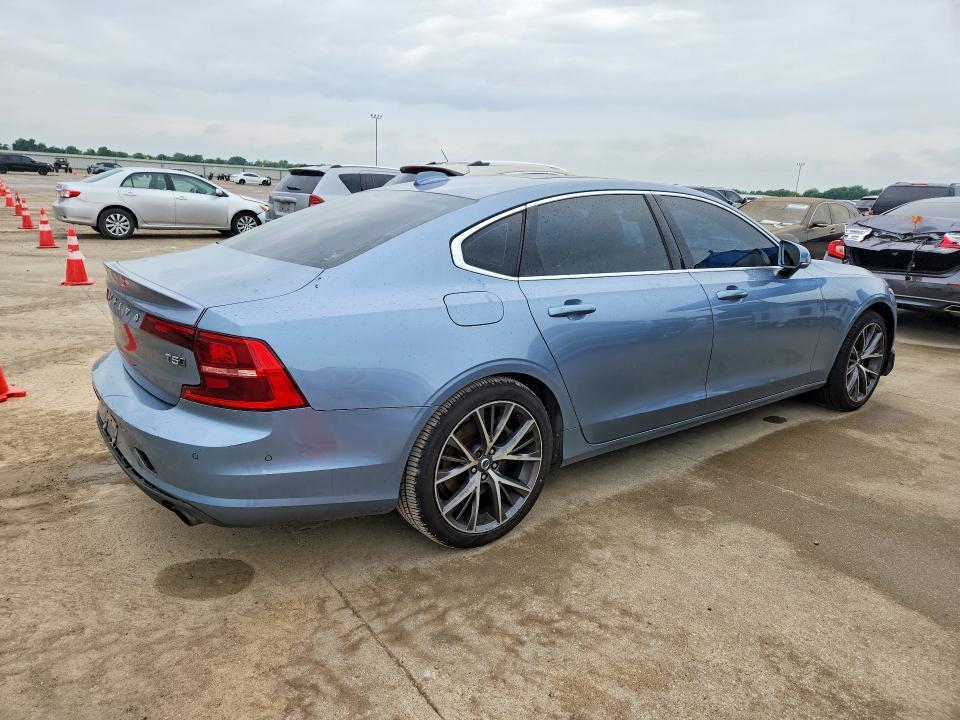 2018 Volvo S90 VIN LVY982MK2JP037592 COPART salvage auction — UNDERCARRIAGE, Tx - Salvage Vehicle Title, sold $3,500 on 2026-07-17 (photo 3)