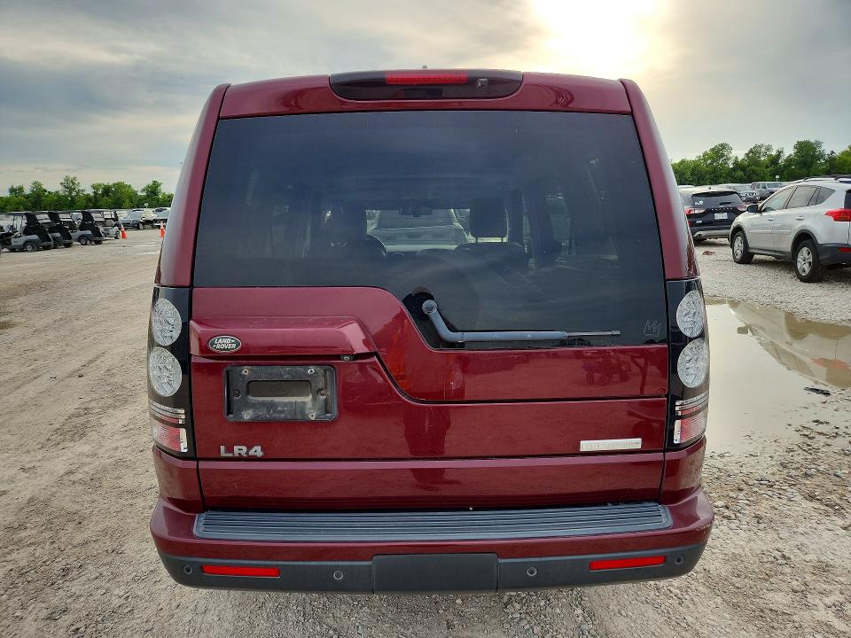 2016 Land rover Lr4 VIN SALAK2V63GA802272 COPART salvage auction — FRONT END, Tx - Salvage Vehicle Title, sold $4,650 on 2026-07-03 (photo 6)