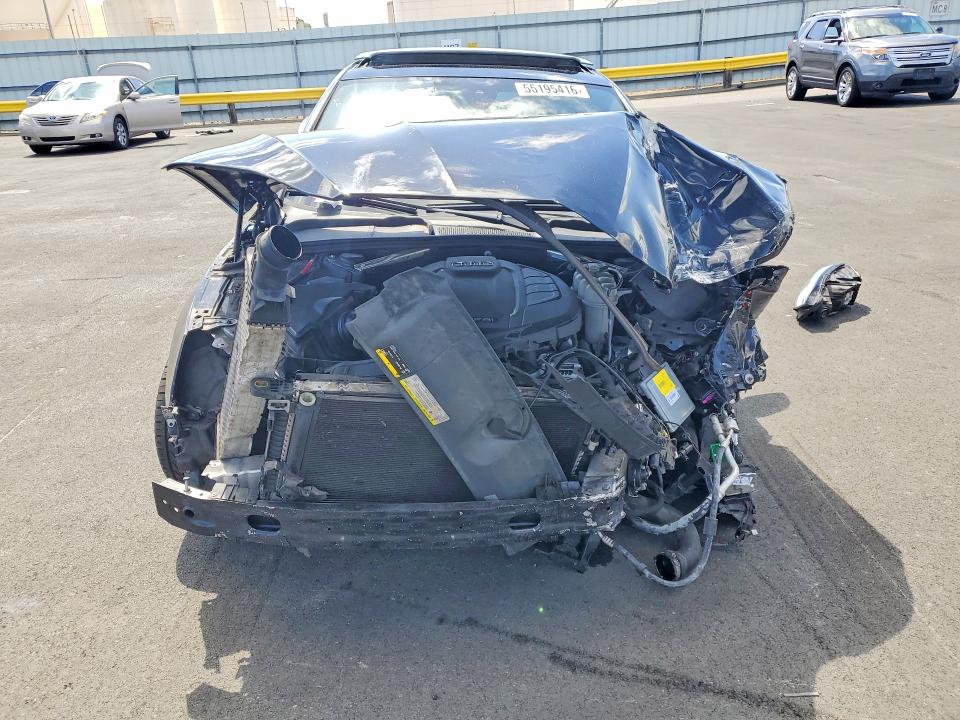 2019 Audi A5 VIN WAUSNAF59KA057374 COPART salvage auction — FRONT END, CA - SALVAGE CERTIFICATE, sold $1,300 on 2026-07-27 (photo 5)
