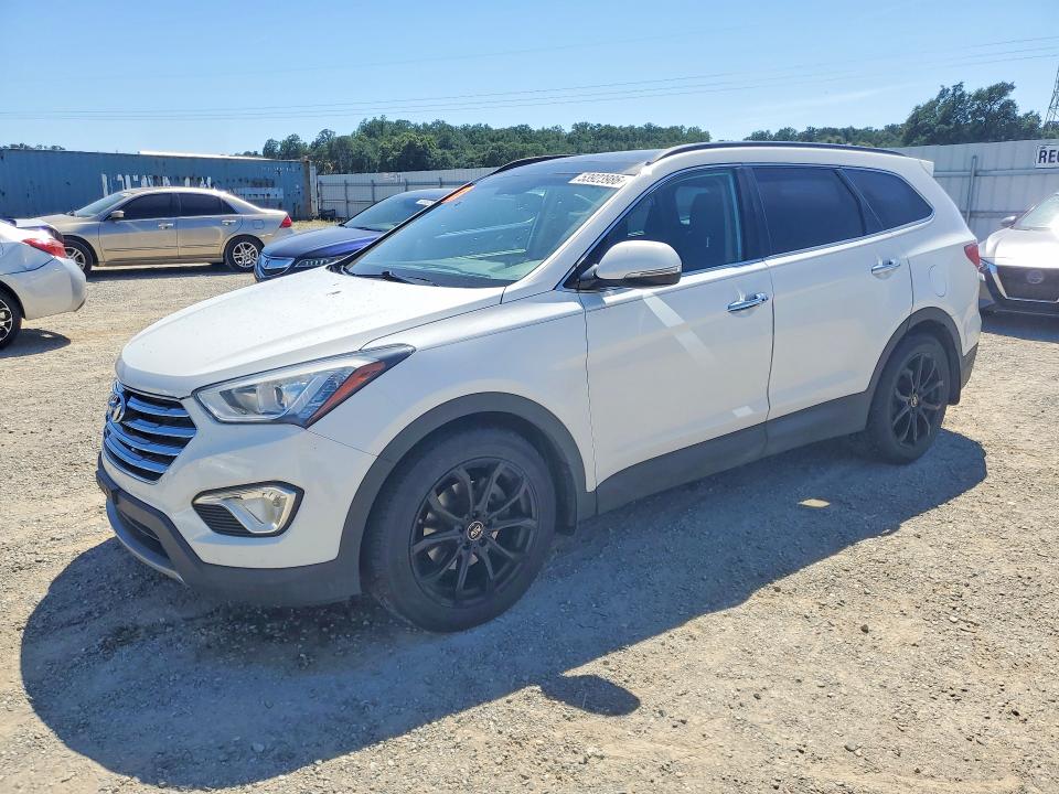 2014 Hyundai Santa fe VIN KM8SRDHF4EU088187 COPART salvage auction — SIDE, Ca - Salvage Certificate, sold $2,100 on 2026-07-10 (photo 1)