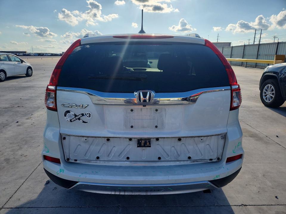 2015 Honda Cr-v VIN 5J6RM3H93FL025184 COPART salvage auction — REAR END, Tx - Salvage Vehicle Title, sold $5,500 on 2026-07-02 (photo 6)
