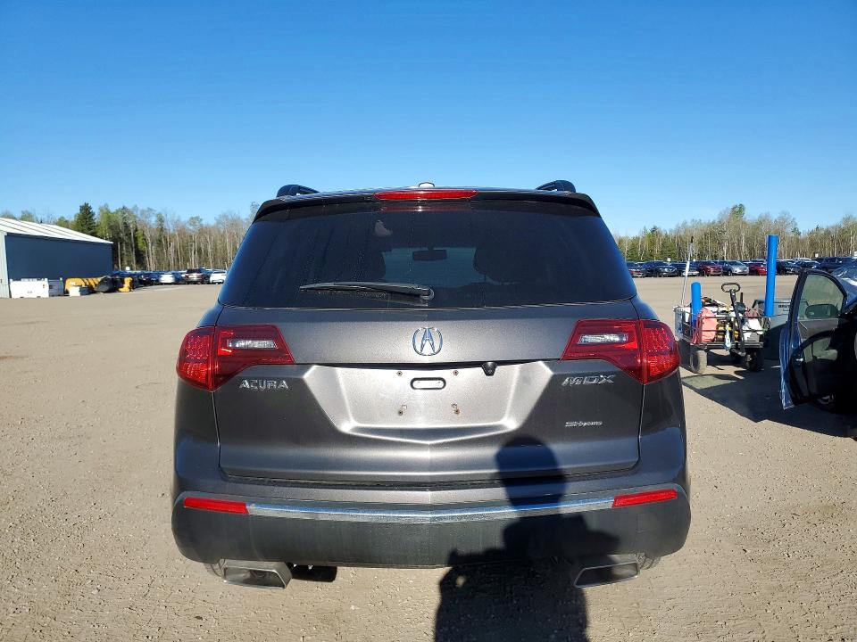 2011 Acura Mdx VIN 2HNYD2H27BH003429 COPART salvage auction — FRONT END, On - Permit No Brand - Unfit, sold $2,050 on 2026-07-02 (photo 6)
