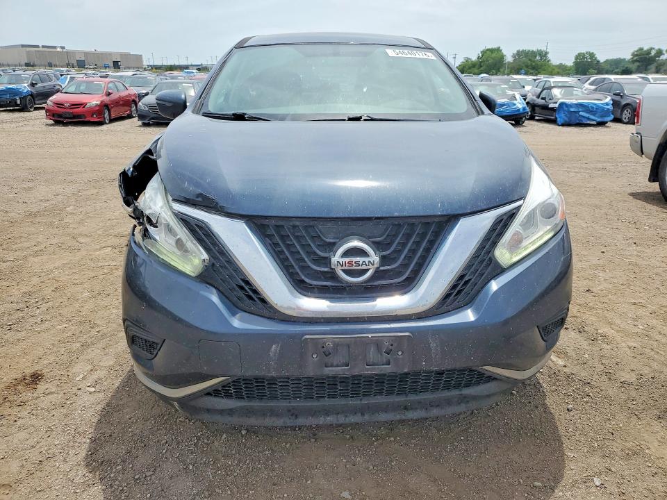 2017 Nissan Murano VIN 5N1AZ2MH0HN194867 COPART salvage auction — FRONT END, Ia - Cert Of Title-Salvage Title, sold $2,050 on 2026-07-03 (photo 5)