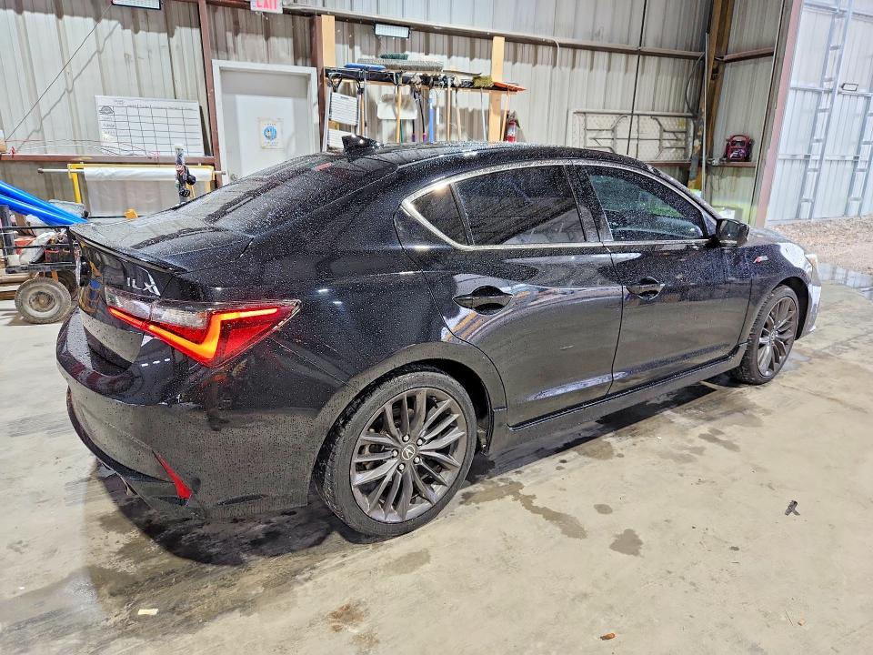 2020 Acura Ilx VIN 19UDE2F83LA003096 COPART salvage auction — HAIL, Mo - Salvage Certificate Of Title, sold $8,000 on 2026-07-28 (photo 3)