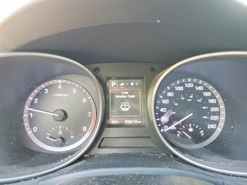 2018 Hyundai Santa fe VIN 5XYZU3LB8JG558488 COPART salvage auction — FRONT END, On - Permit Salvage, sold $350 on 2026-07-23 (photo 9)