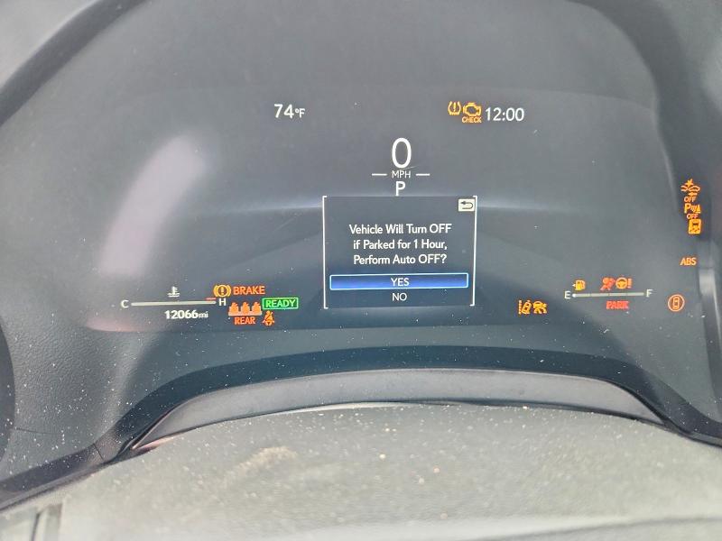 2025 Lexus VIN 2T2BBMCAXSC087456 COPART salvage auction — FRONT END, Va - Cert Of Title - Salvage, sold $28,250 on 2026-07-08 (photo 9)