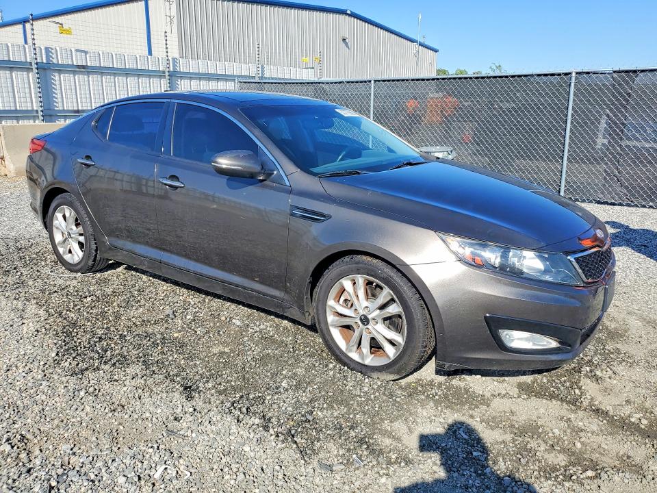 2011 Kia Optima VIN KNAGN4A67B5136168 COPART salvage auction — SIDE, Sc - Cert Of Title-Salvage, sold $575 on 2026-07-06 (photo 4)