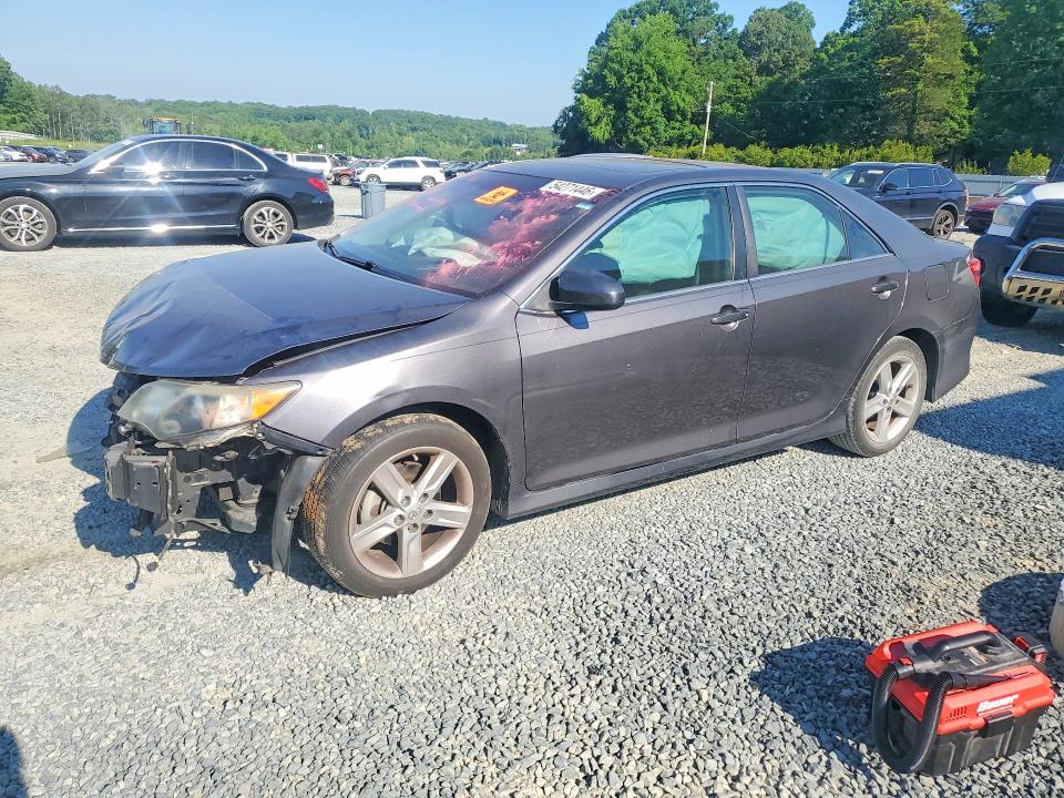 2014 Toyota Camry VIN 4T1BF1FK2EU862427 COPART salvage auction — FRONT END, NC - SALVAGE CERTIFICATE OF TITLE, sold $1,750 on 2026-07-02 (photo 1)