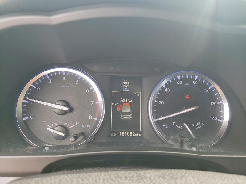 2014 Toyota VIN 5TDKKRFH1ES013039 COPART salvage auction — FRONT END, Nc - Salvage Certificate Of Title, sold $600 on 2026-07-21 (photo 9)