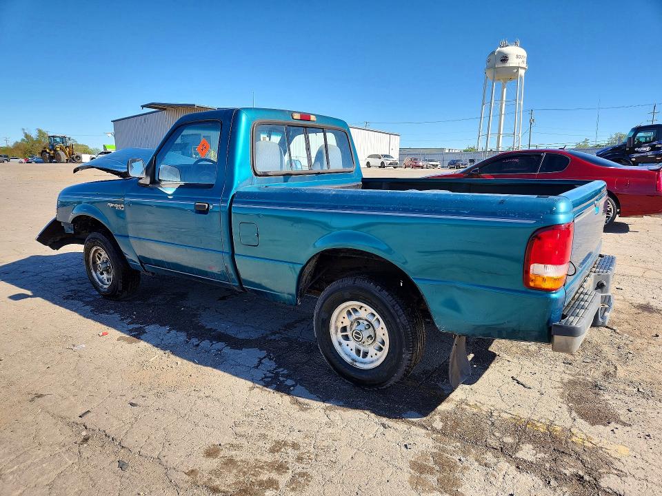 1993 Ford Ranger VIN 1FTCR10U2PUD49529 COPART salvage auction — FRONT END, Il - Salvage Certificate, sold $400 on 2026-07-03 (photo 2)
