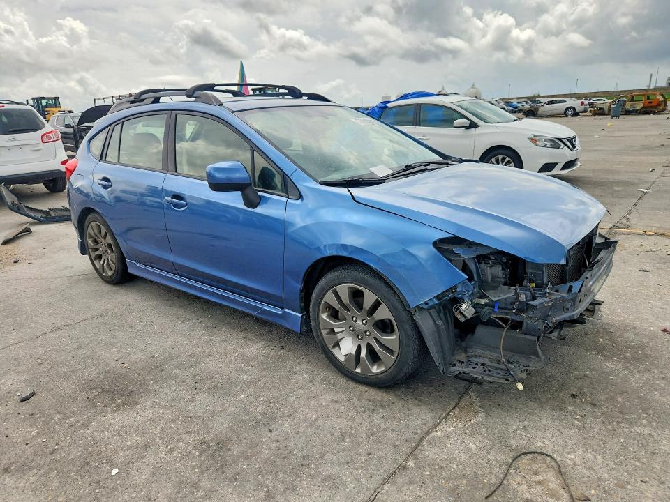 2014 Subaru VIN JF1GPAR62E8280042 COPART salvage auction — FRONT END, CA - SALVAGE CERTIFICATE, sold $350 on 2026-08-29 (photo 4)