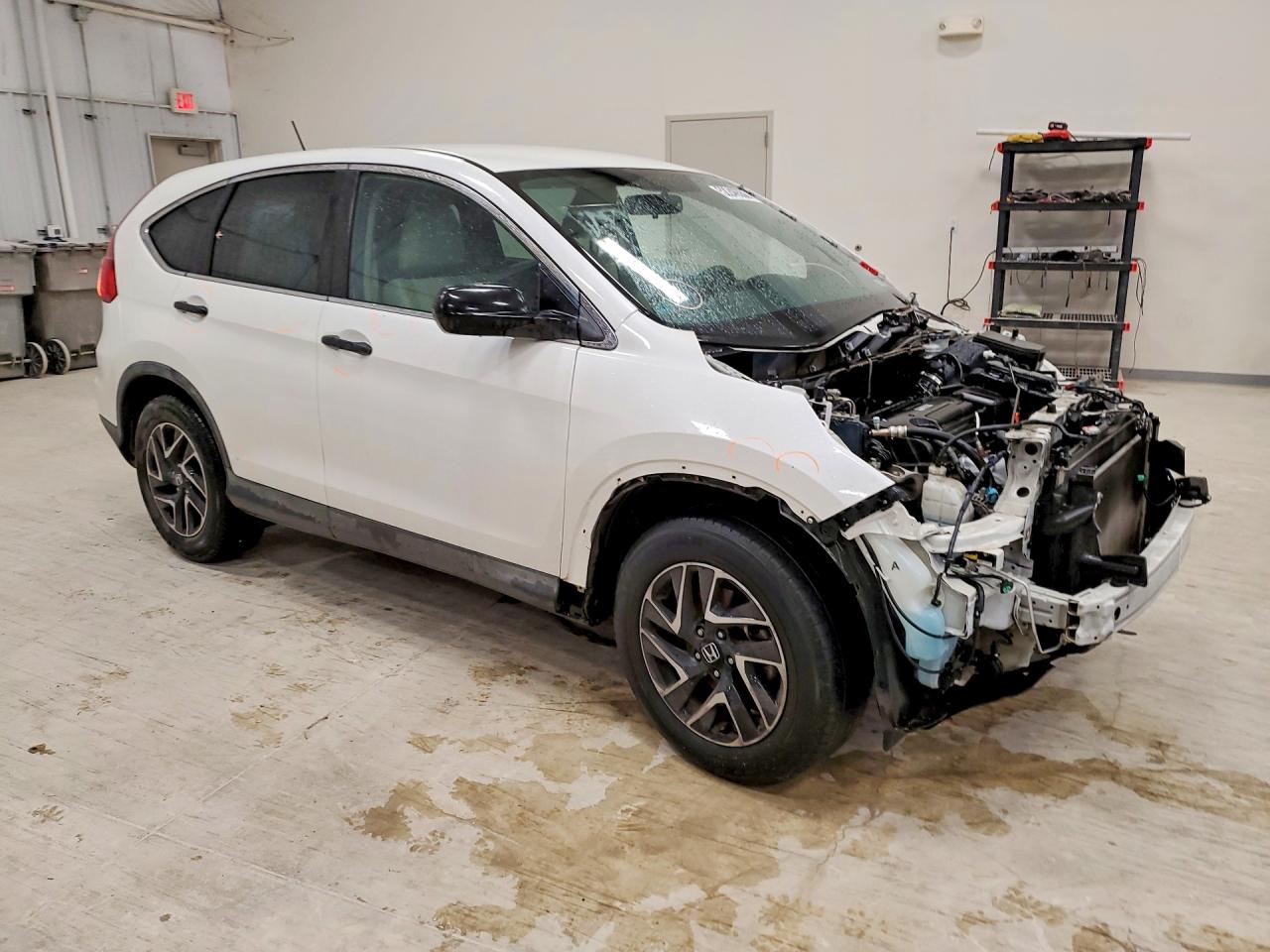 2016 Honda CR-V VIN 5J6RM3H46GL031759 COPART salvage auction — Front End, TX - SALVAGE VEHICLE TITLE, sold $4,350 on 2026-07-09 (photo 4)