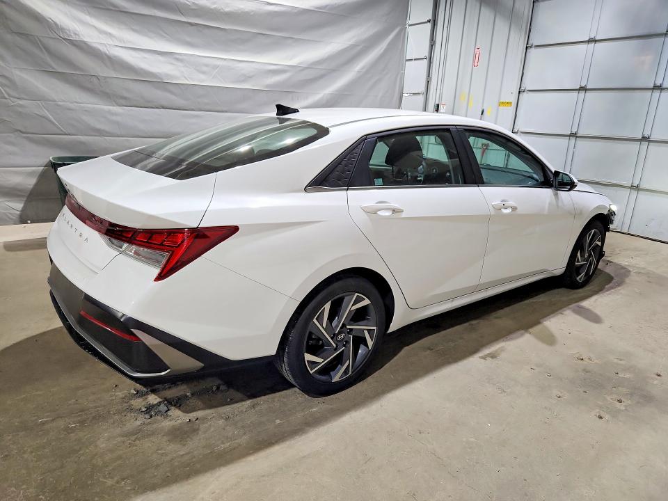 2025 Hyundai Elantra VIN KMHLS4DG3SU909802 COPART salvage auction — FRONT END, Nh - Cert Of Title-Salvage, sold $7,400 on 2026-07-07 (photo 3)