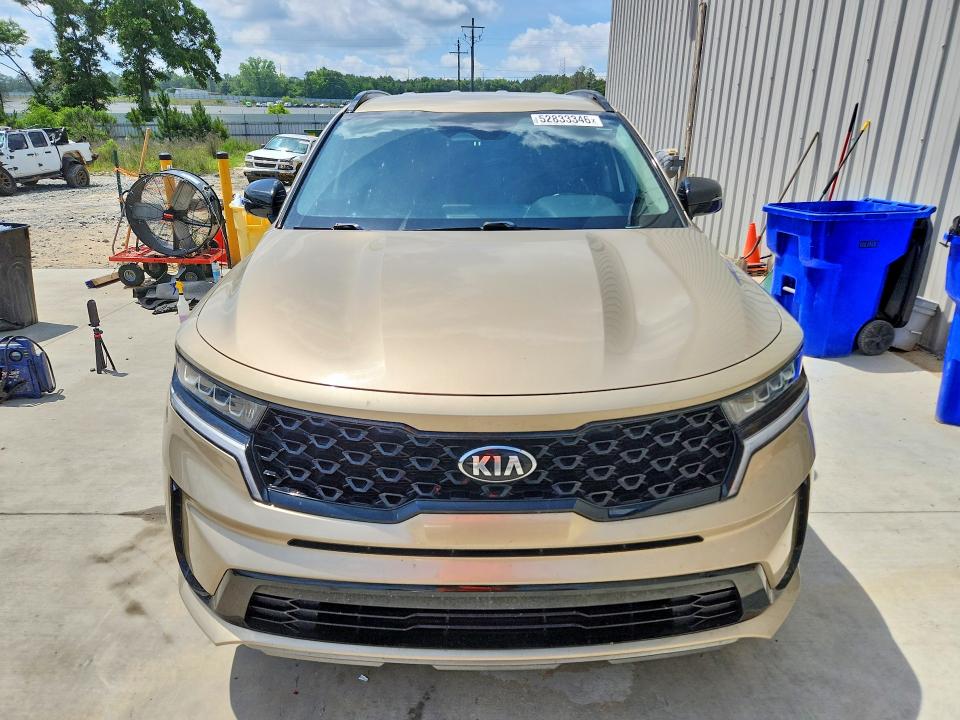 2021 Kia Sorento VIN 5XYRL4LC9MG009906 COPART salvage auction — REAR END, GA - CERT OF TITLE-SALVAGE, sold $6,900 on 2026-07-30 (photo 5)