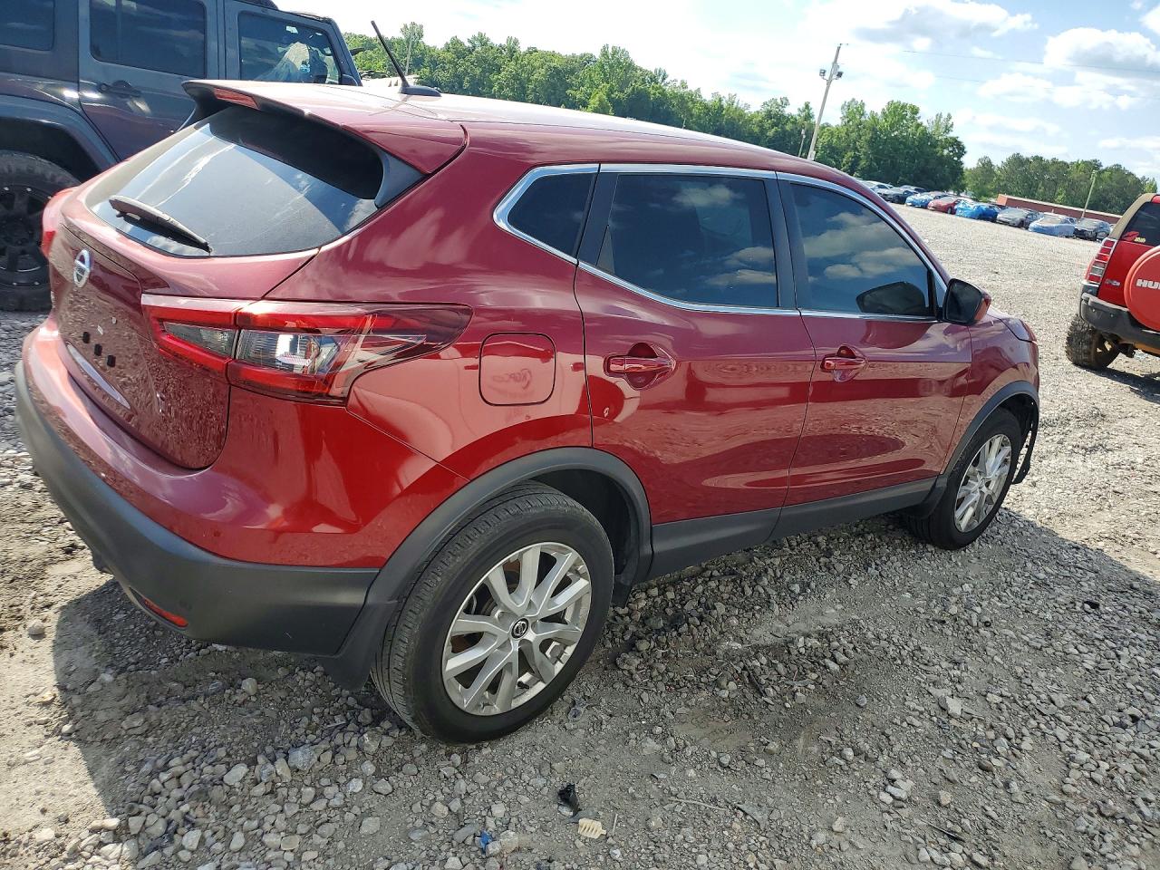 2021 Nissan Rogue Sport VIN JN1BJ1AV0MW321970 COPART salvage auction — Front End, AL - CERT OF TITLE-SALVAGE TITLE, sold $2,900 on 2026-06-25 (photo 3)