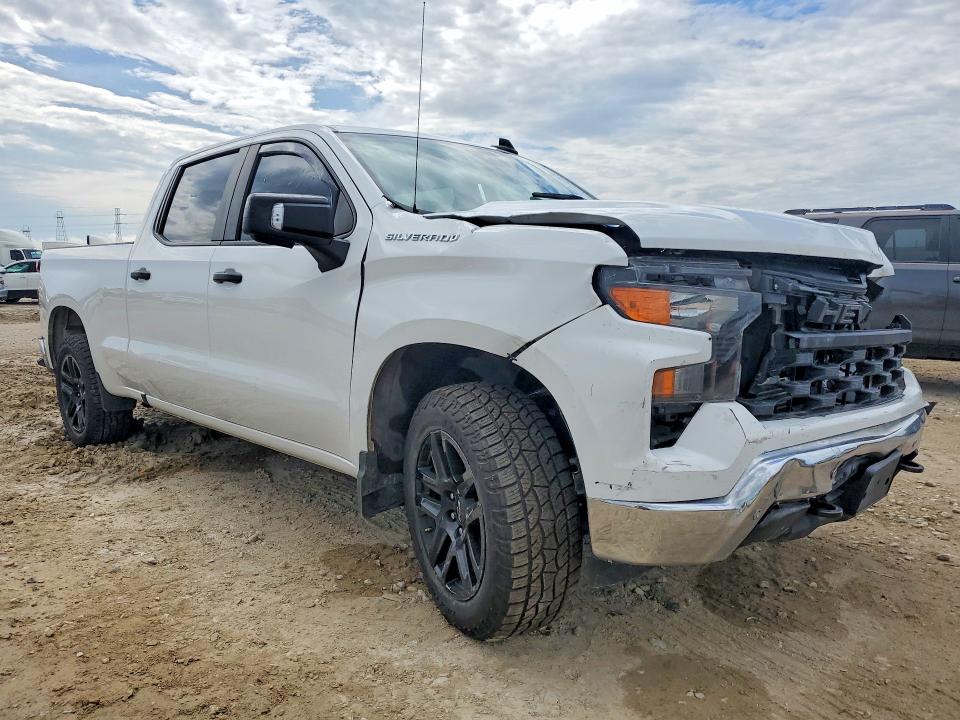 2024 Chevrolet Silverado 1500 VIN 1GCPAAEK0RZ171366 COPART salvage auction — FRONT END, TX - SALVAGE VEHICLE TITLE, sold $9,100 on 2026-07-28 (photo 4)
