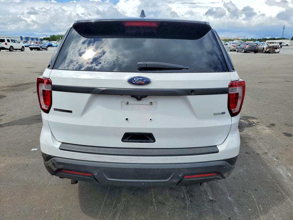 2018 Ford Police VIN 1FM5K8AR5JGA83764 COPART salvage auction — FRONT END, Fl - Cert Of Title-Police Slvg Rbld, sold $2,300 on 2026-07-16 (photo 6)