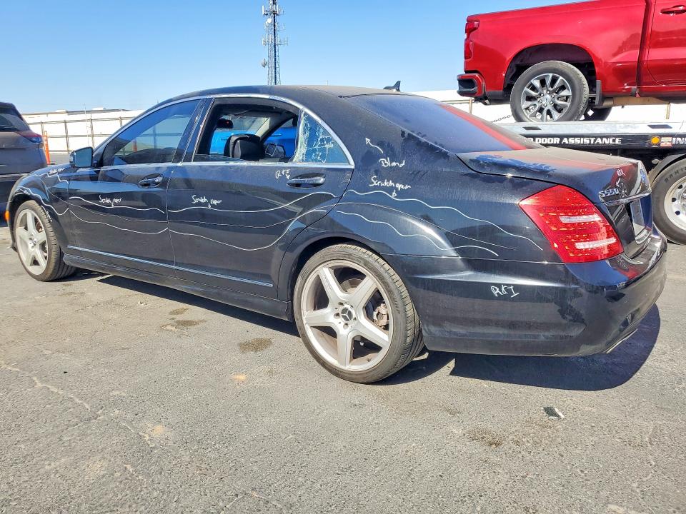 2011 Mercedes-benz S-klasse VIN WDDNG7BB2BA361659 COPART salvage auction — VANDALISM, Ca - Salvage Certificate, sold $1,900 on 2026-08-06 (photo 2)