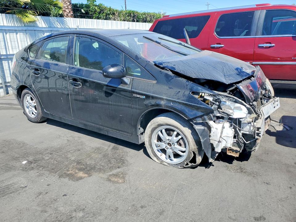 2010 Toyota Prius VIN JTDKN3DU5A0004393 COPART salvage auction — FRONT END, Ca - Salvage Certificate, sold $600 on 2026-07-09 (photo 4)