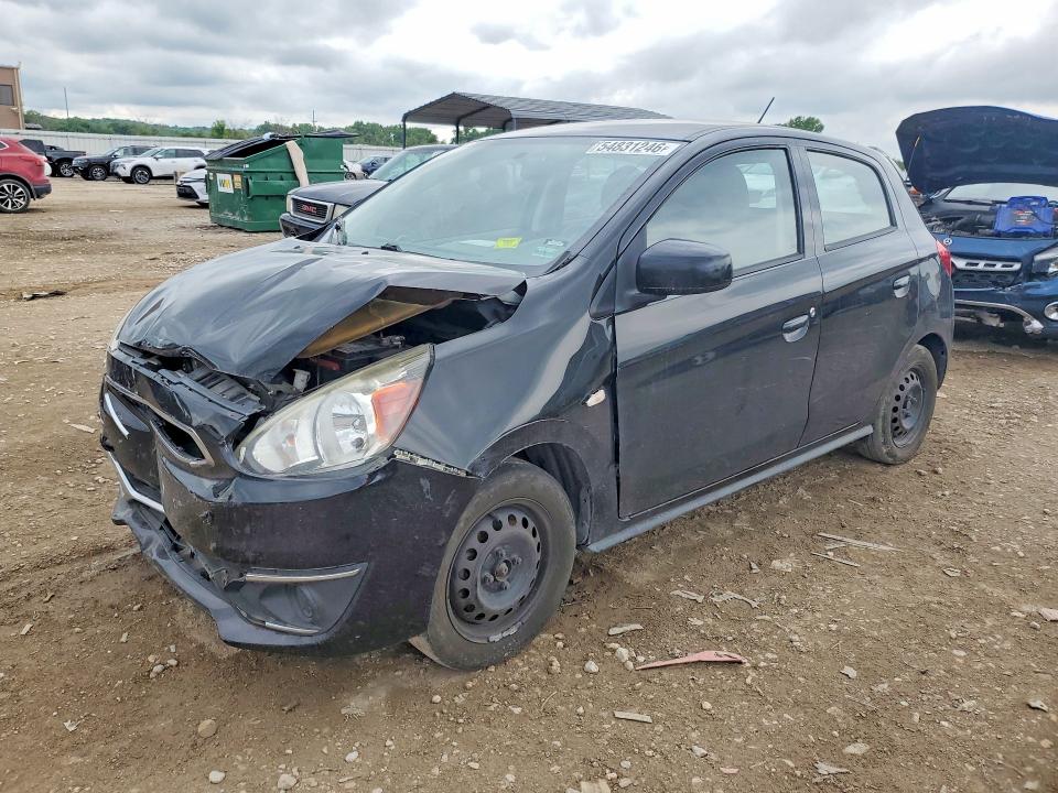 2017 Mitsubishi VIN ML32A3HJ5HH005148 COPART salvage auction — FRONT END, MO - SALVAGE CERTIFICATE OF TITLE, sold $450 on 2026-07-09 (photo 1)