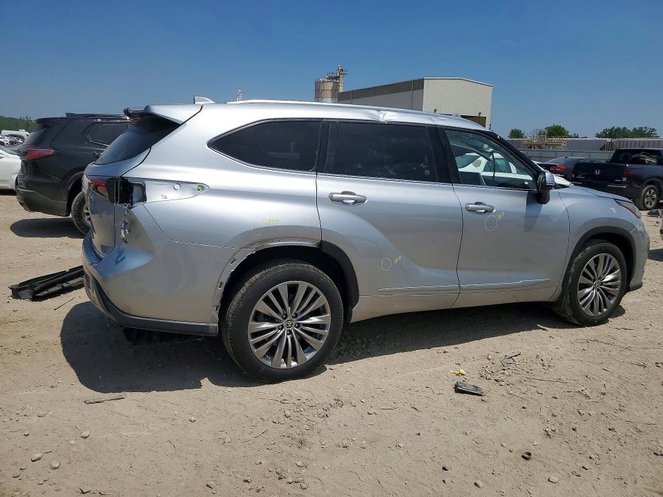 2021 Toyota VIN 5TDFZRBH1MS098708 COPART salvage auction — REAR END, Ks - Cert Of Title-Salvage, sold $300 on 2026-07-30 (photo 3)