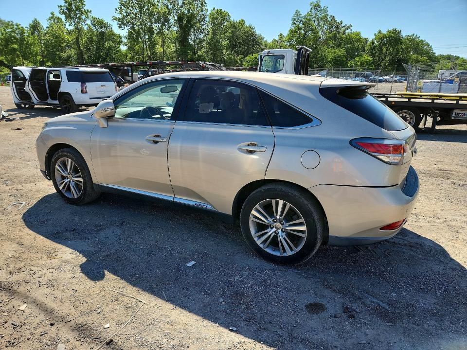 2013 Lexus Rx VIN JTJZB1BA6D2410225 COPART salvage auction — MINOR DENT/SCRATCHES, Nc - Certificate Of Title, sold $3,150 on 2026-07-16 (photo 2)