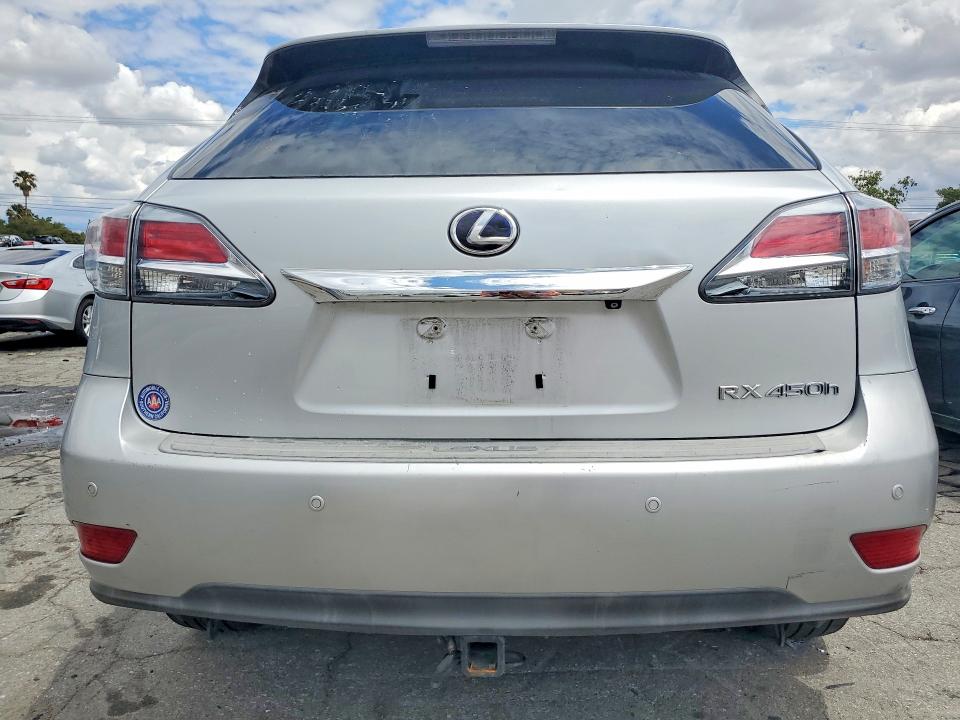 2013 Lexus Rx 450h VIN JTJZB1BA4D2410112 COPART salvage auction — FRONT END, Ca - Dis/Dlr/Exp Only Clean Title, sold $3,300 on 2026-07-06 (photo 6)