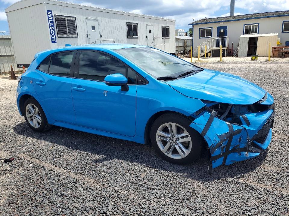 2019 Toyota VIN JTNK4RBE7K3036727 COPART salvage auction — FRONT END, Hi - Certificate Of Salvage, sold $50 on 2026-07-27 (photo 4)