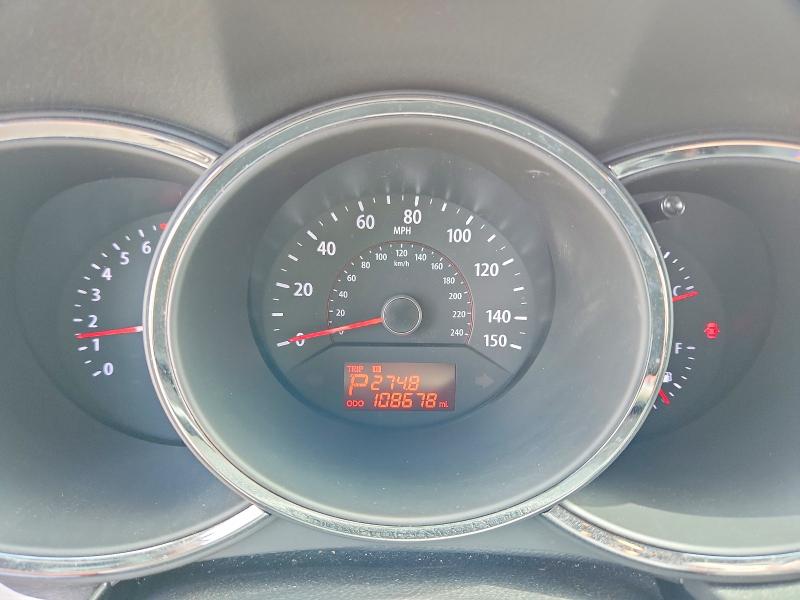 2013 Kia VIN 5XYKTDA23DG347555 COPART salvage auction — REAR END, Co - Public - Salvage Title, sold $2,250 on 2026-07-08 (photo 9)
