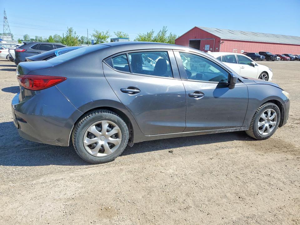 2014 Mazda 3 VIN JM1BM1U73E1166766 COPART salvage auction — FRONT END, On - Permit No Brand - Unfit, sold $2,300 on 2026-07-21 (photo 3)