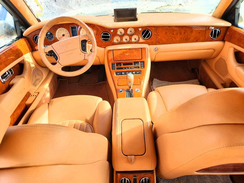 2000 Bentley Arnage VIN SCBLC31E6YCX05110 COPART salvage auction — BURN, Fl - Cert Of Title Slvg Rebuildable, sold $1,650 on 2026-07-14 (photo 8)