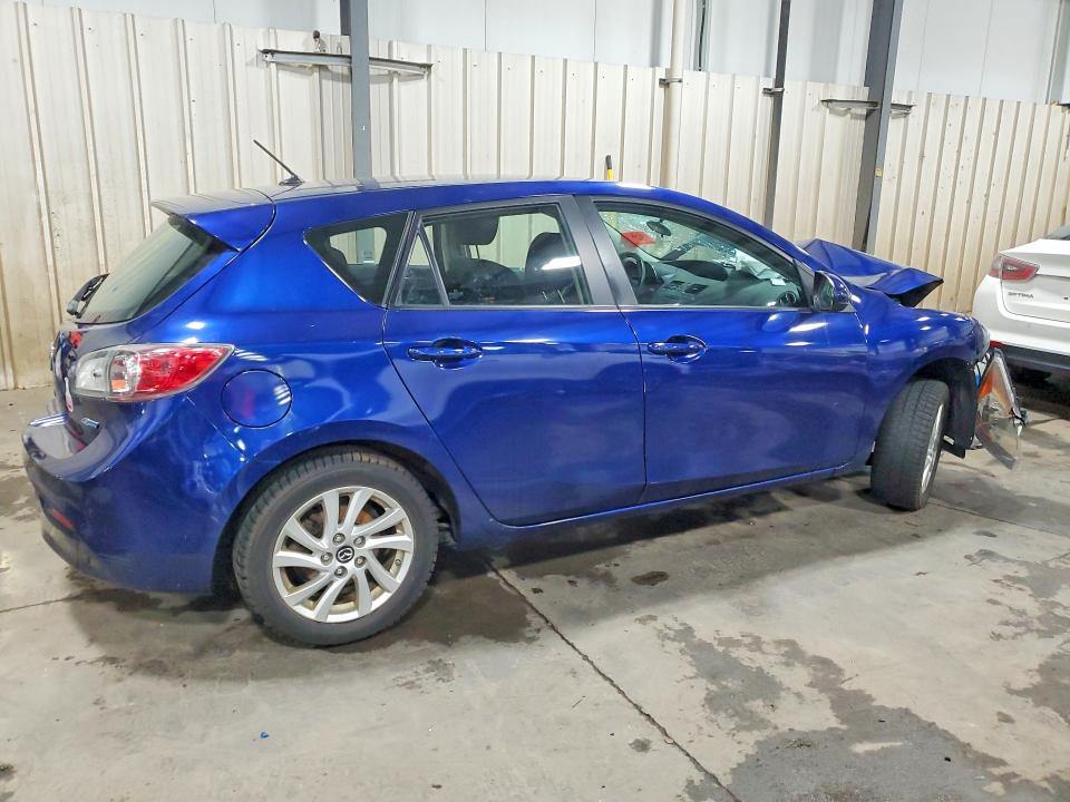 2013 Mazda 3 VIN JM1BL1L71D1709728 COPART salvage auction — FRONT END, Mn - Cert Of Title-Prior Salvage, sold $525 on 2026-07-07 (photo 3)
