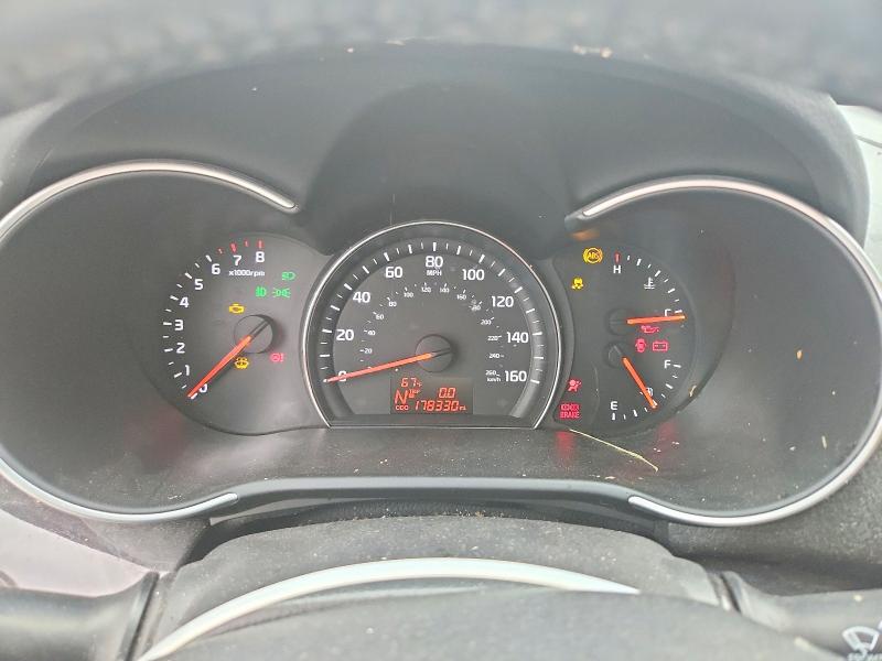 2014 Kia Sorento VIN 5XYKT4A68EG490201 COPART salvage auction — FRONT END, Ky - Cert Of Title-Salvage, sold $350 on 2026-07-02 (photo 9)
