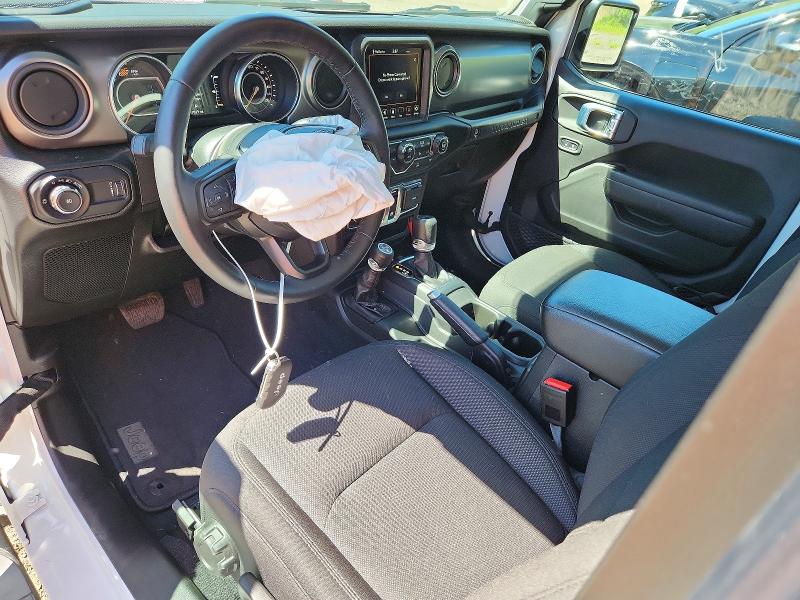 2023 Jeep Wrangler / VIN 1C4HJXAG8PW558660 COPART salvage auction — FRONT END, Nj - Cert Of Title-Salvage, sold $11,800 on 2026-07-30 (photo 8)
