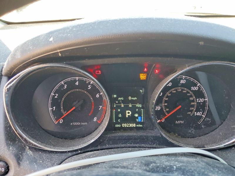 2018 Mitsubishi Outlander VIN JA4AP3AU3JZ007731 COPART salvage auction — FRONT END, Ga - Cert Of Title-Salvage, sold $2,500 on 2026-07-08 (photo 9)