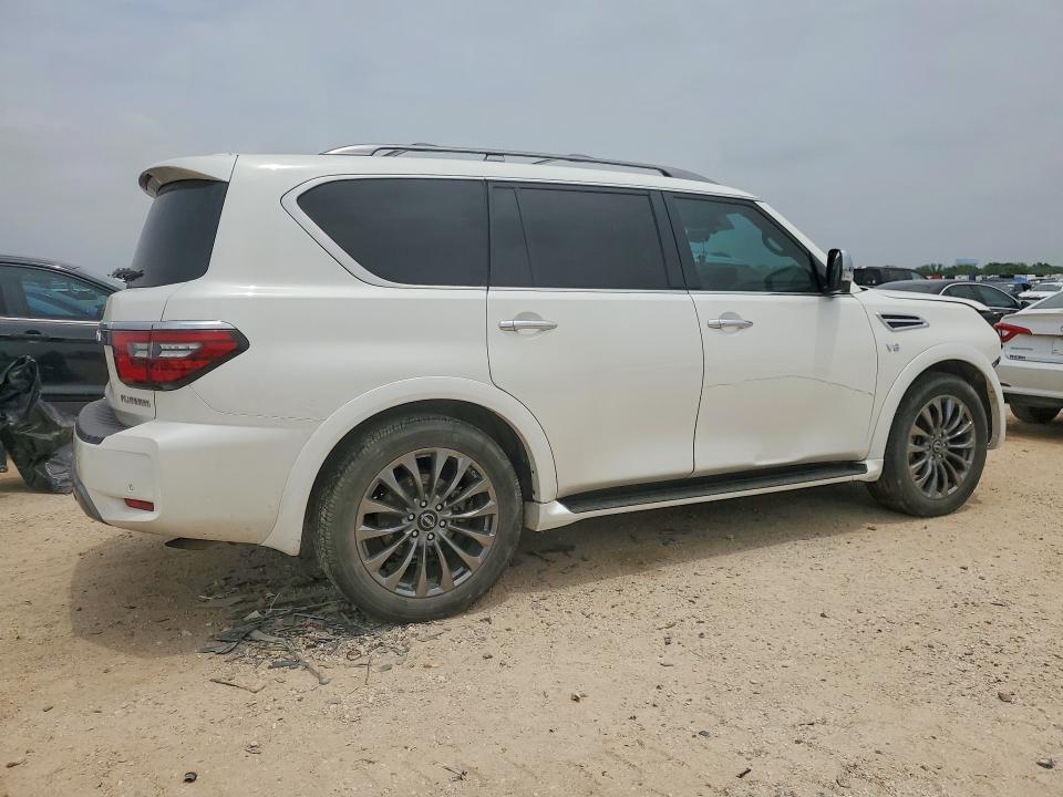 2022 Nissan VIN JN8AY2DAXN9391113 COPART salvage auction — FRONT END, Tx - Salvage Vehicle Title, sold $18,200 on 2026-07-30 (photo 3)