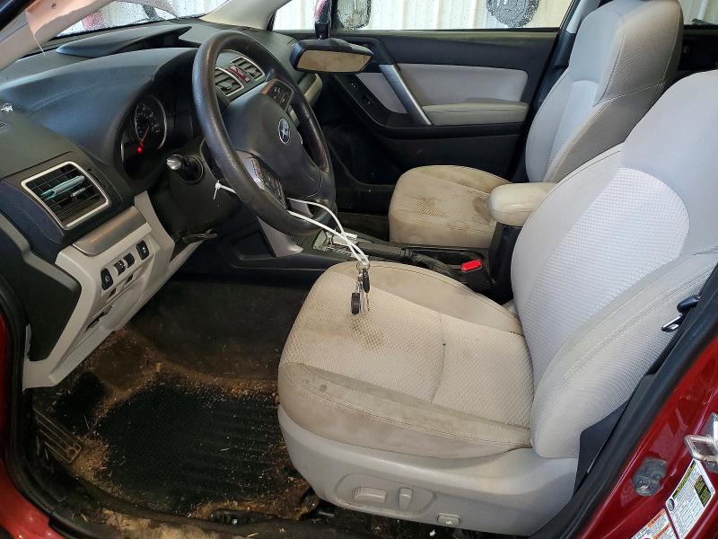 2016 Subaru VIN JF2SJADCXGH418241 COPART salvage auction — FRONT END, Pa - Certificate Of Salvage, sold $400 on 2026-07-15 (photo 7)